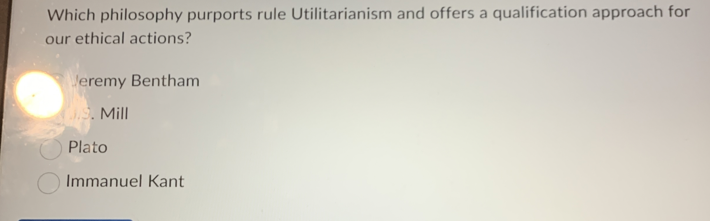 Solved Which philosophy purports rule Utilitarianism and | Chegg.com