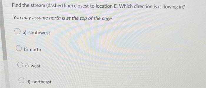 Solved Use the map below to answer the following questions. | Chegg.com