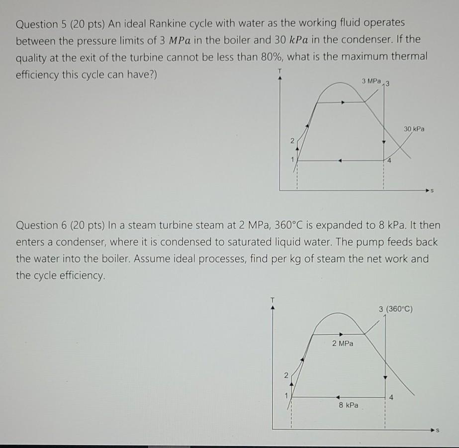 Solved Question 4 a) (5 pts) An fluid