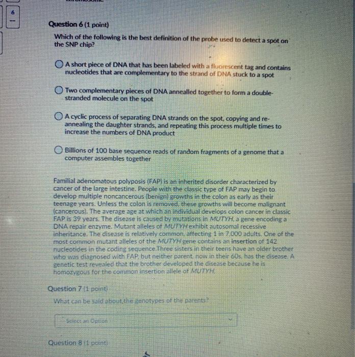 Solved Question 1(1 point) A paleontologist has recovered a