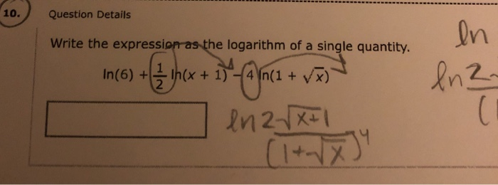 Solved Sex M 15 Question Details Use Logarithms To Solve 1815