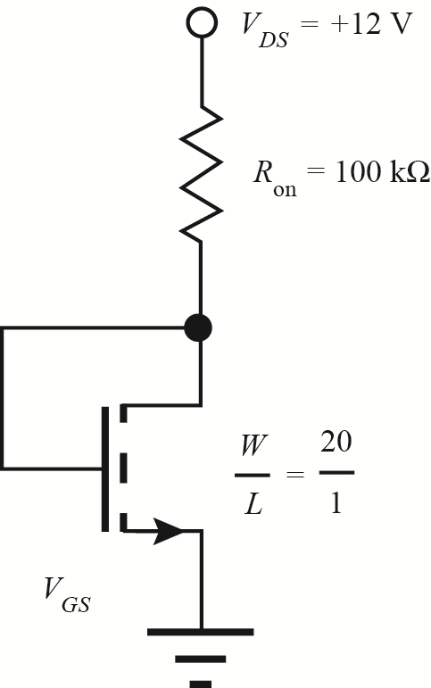 source drain transistor schematic
