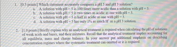 Solved [ 0.5 points] Which statement accurately compares a | Chegg.com