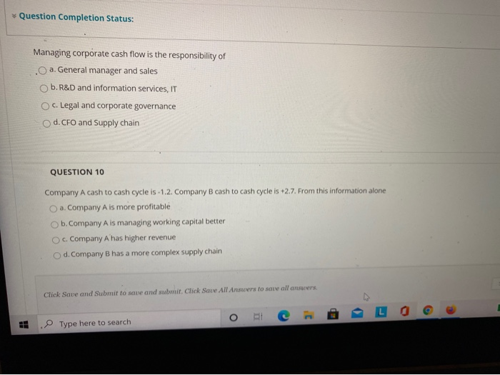 Solved Question Completion Status: QUESTION 7 In a product's | Chegg.com