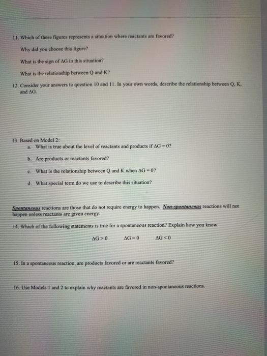 Solved 11. Which of these figures represents a situation | Chegg.com