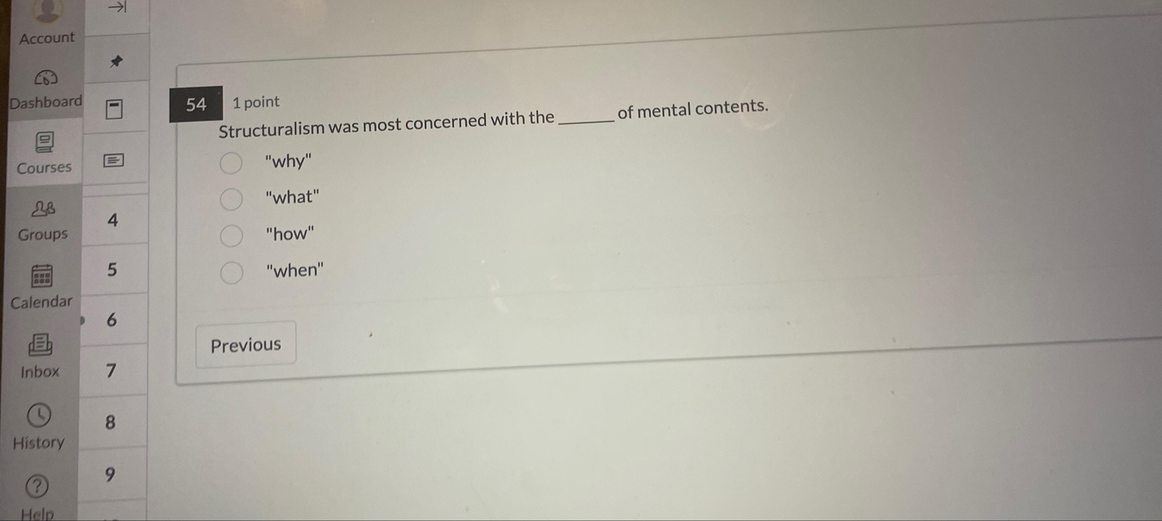 Solved 541 ﻿pointStructuralism was most concerned with the | Chegg.com