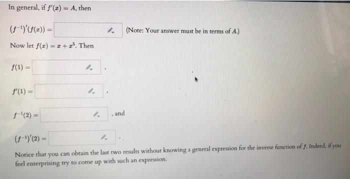 Solved Suppose F X 3x 4 Then The Inverse Of F Is Given