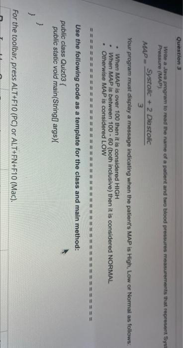 Solved Question 3 Write a Java program to read the name of a | Chegg.com
