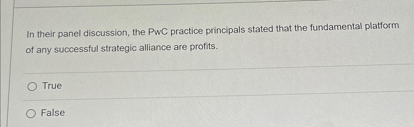 Solved In their panel discussion, the PwC practice | Chegg.com