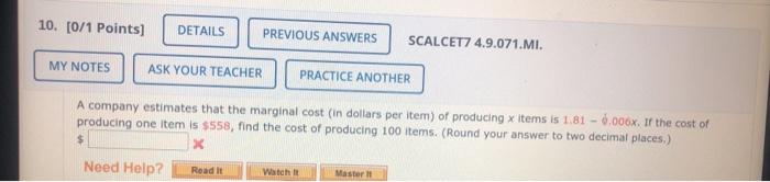Solved i only need an answer no need to show work. please | Chegg.com