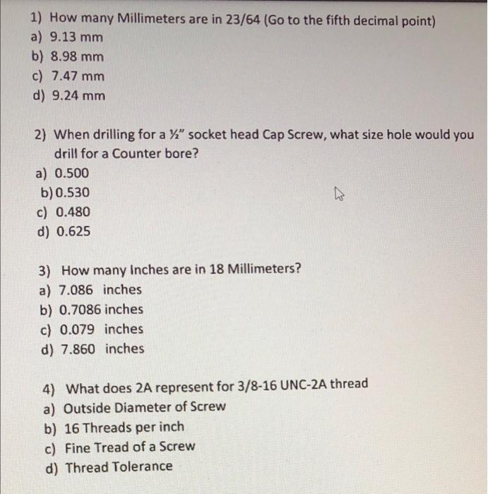 how many mm in an inch