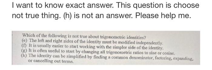 Solved want to know exact answer. This question is choose | Chegg.com