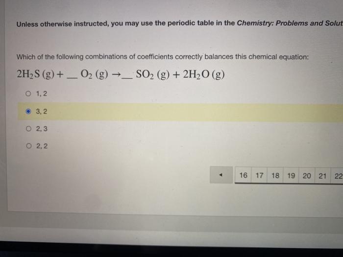 Solved Unless otherwise instructed, you may use the periodic
