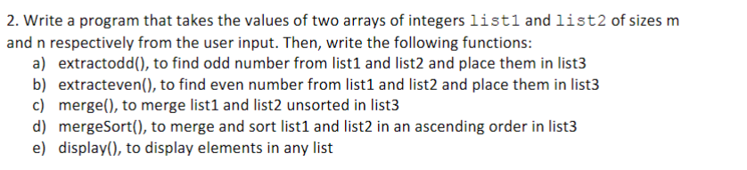 Solved PLEASE DO THIS IN C++ | Chegg.com