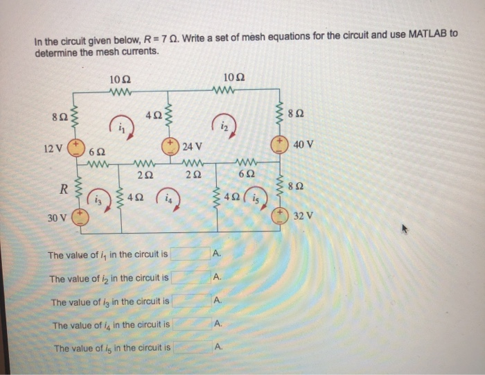 Solved In the circuit given below, R = 8 . Find Vy and lo | Chegg.com