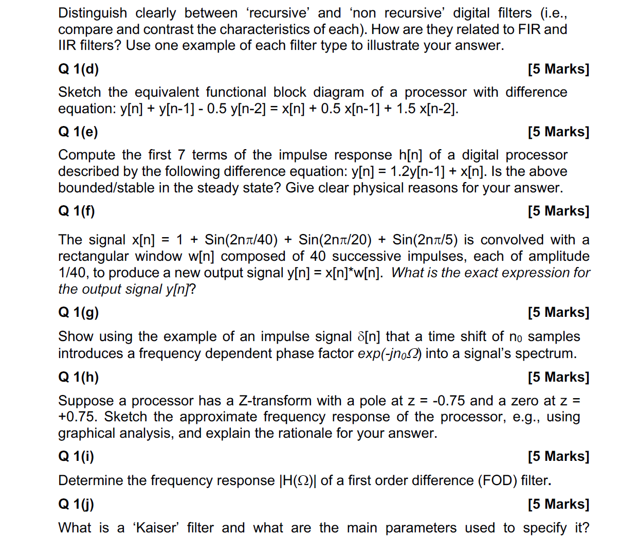 Solved Distinguish clearly between 'recursive' and 'non | Chegg.com
