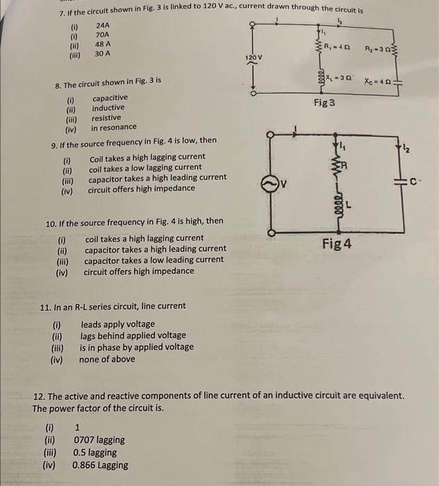 Solved D.C. Circuits Questions: 1. Electrical Appliance Are | Chegg.com