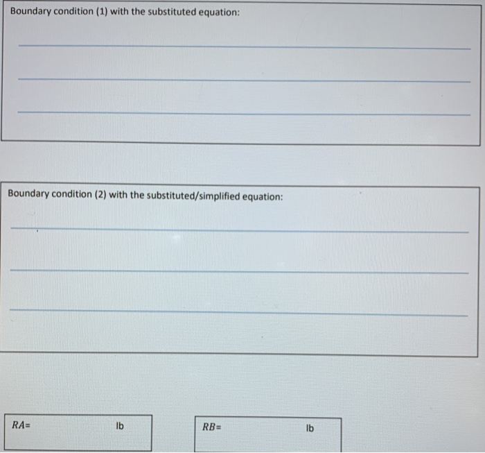 Solved Q3) Solve for the reactions by using the singularity | Chegg.com