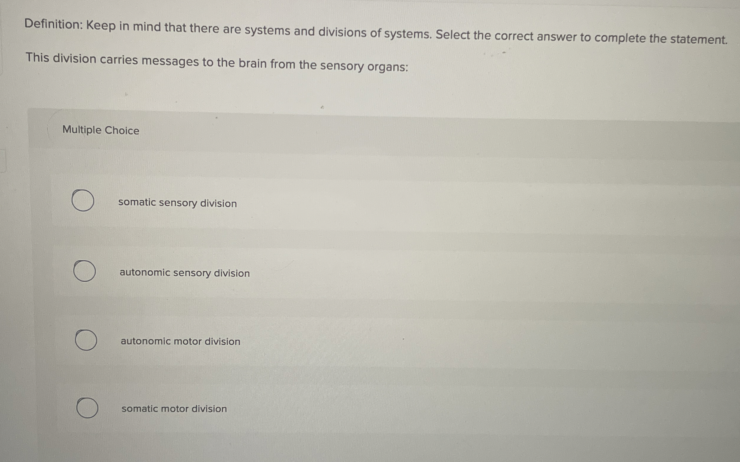 Solved Definition Keep in mind that there are systems and