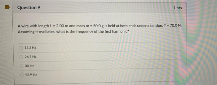 Solved Question 5 1 pts The density of a bar equals 2700 | Chegg.com