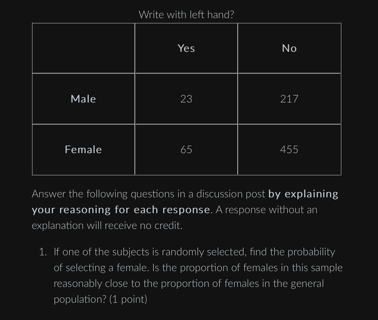 Write with left | Chegg.com