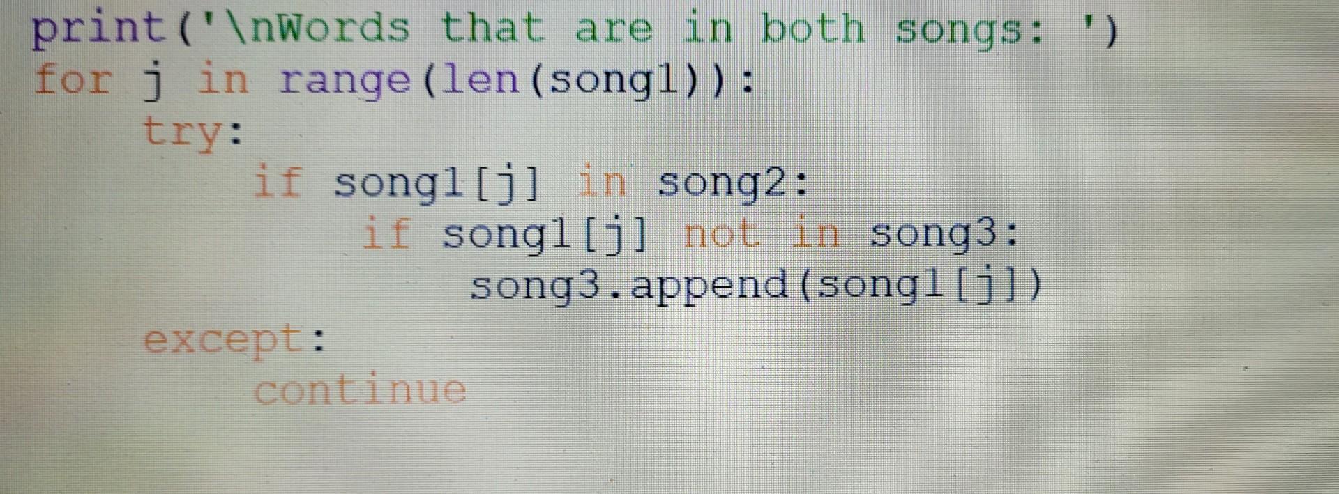 Solved In Python, having trouble with this returning the | Chegg.com