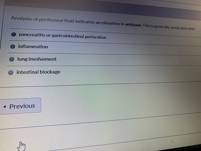 Solved Elevated protein in CSF is associated with bacterial