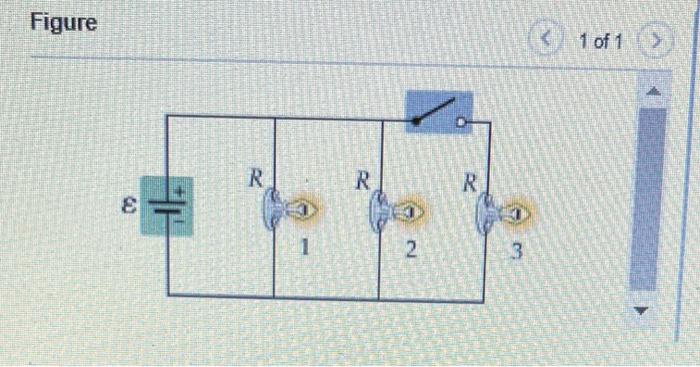 Solved Figure When the switch is closed in the circuit | Chegg.com