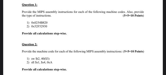 Solved can you solve these 2 questions in details by | Chegg.com