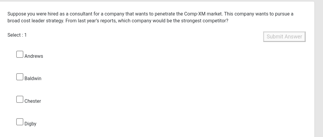 Solved The Andrews company currently has the following | Chegg.com