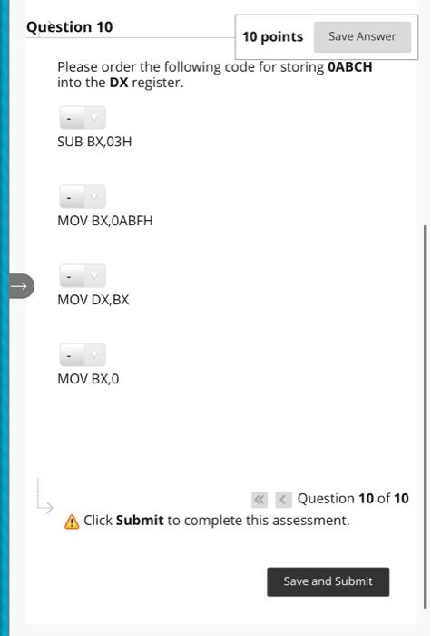 Solved Question 9 10 points Save Answer The Address bus in | Chegg.com