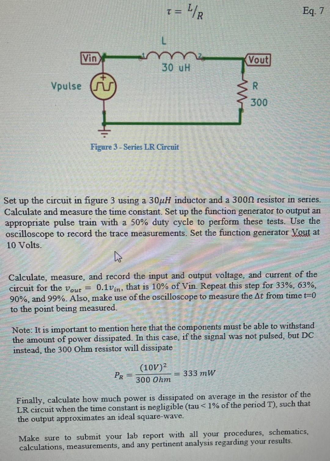 Solved B. Inductive RL Circuits An Inductor Is A Passive | Chegg.com