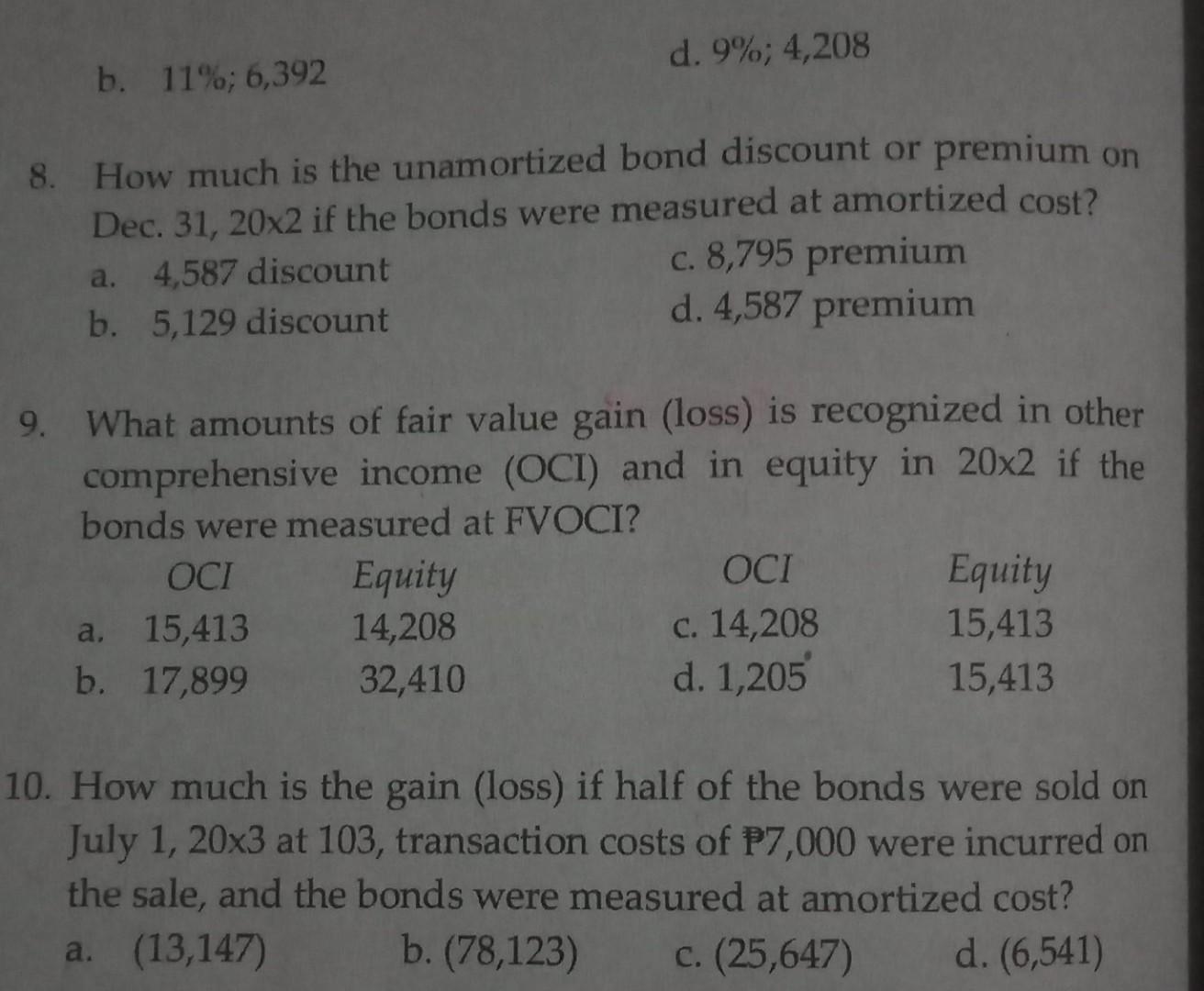 Solved Use the following information for the next four | Chegg.com