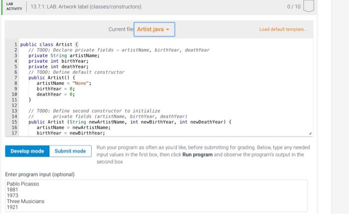 Solved I have written this code in Java but I keep getting | Chegg.com