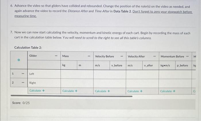 2. You will use this data table to collect your | Chegg.com