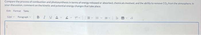 why is photosynthesis called the reverse process of combustion