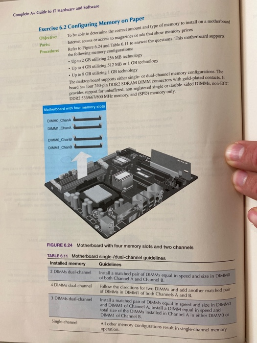 Solved Complete A+ Guide to IT Hardware and software | Chegg.com