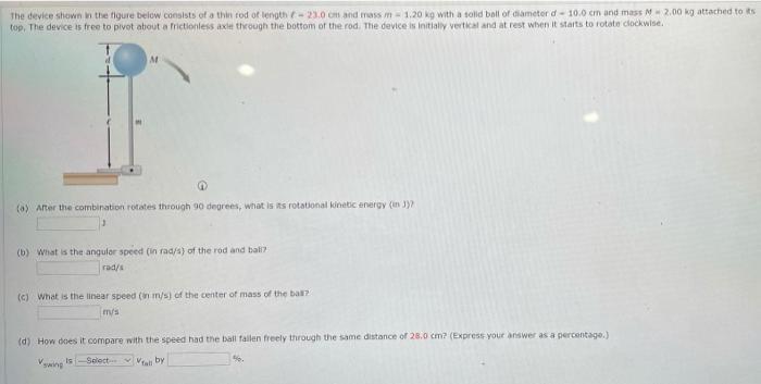 Solved The device shown in the figure below consists of a | Chegg.com