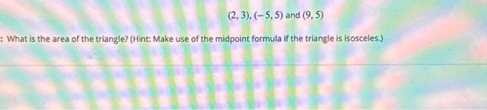 does 2 3 5 make a triangle