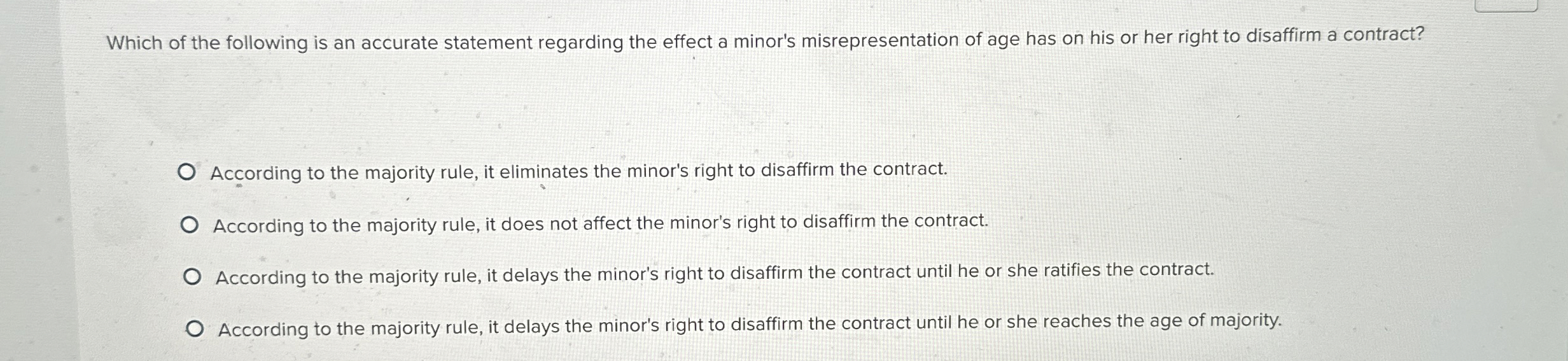 Solved Which of the following is an accurate statement | Chegg.com