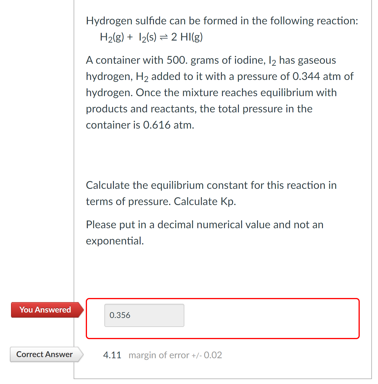 Solved Hydrogen sulfide can be formed in the following | Chegg.com