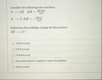Solved Consider the following two | Chegg.com