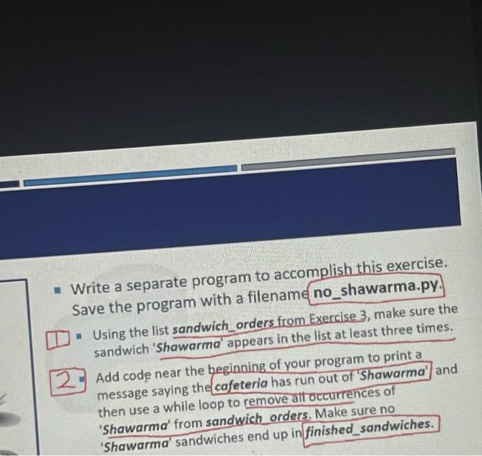 Solved - Write a separate program to accomplish this | Chegg.com