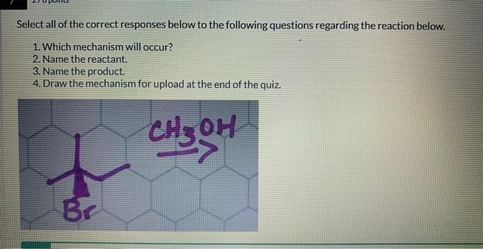 Solved select all of the correct responses below to the | Chegg.com