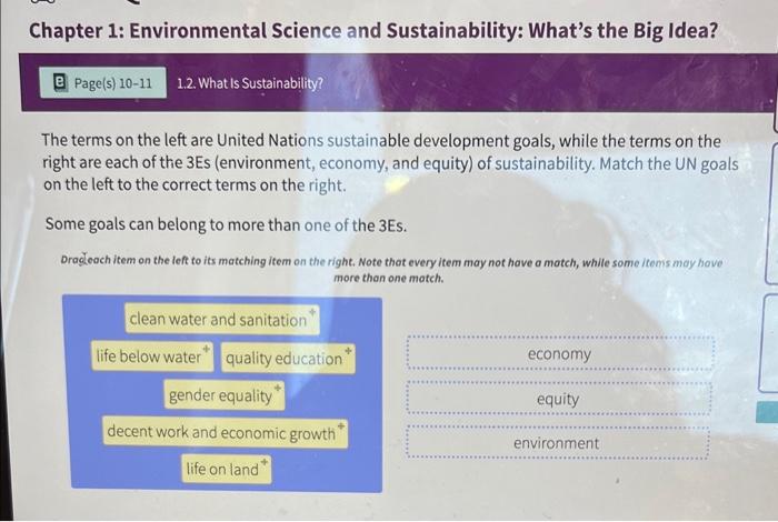 environmental science chapter 1 critical thinking answers