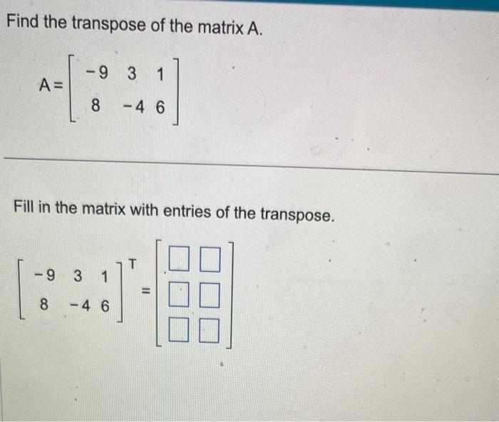 Solved Identify a23 and a11, if possible. [9−7−542−4] Select | Chegg.com
