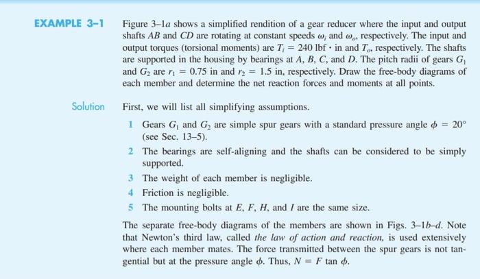 Solved 88 Mechanical Engineering Design (a) Gear reducer (b) | Chegg.com