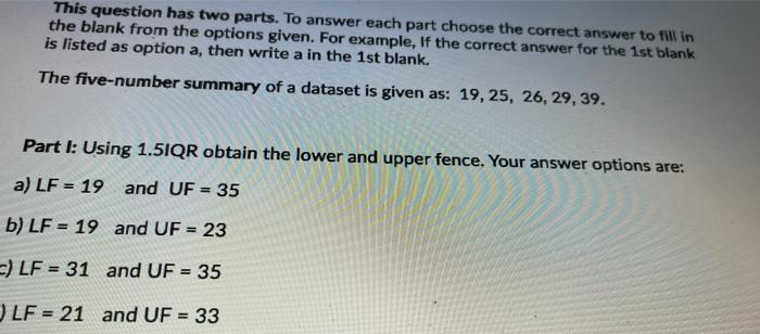 Solved This question has two parts. To answer each part | Chegg.com