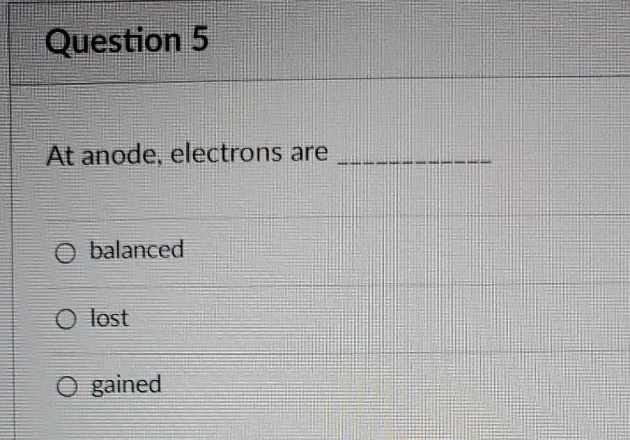 Solved Question 1 Determine the oxidation state of each | Chegg.com