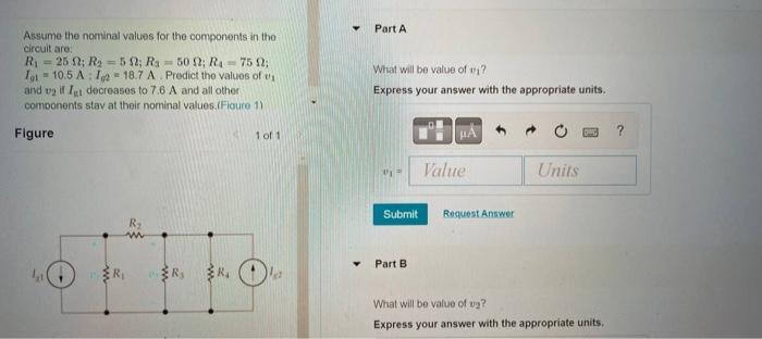 Solved Abstume the nominal values for the components in the | Chegg.com